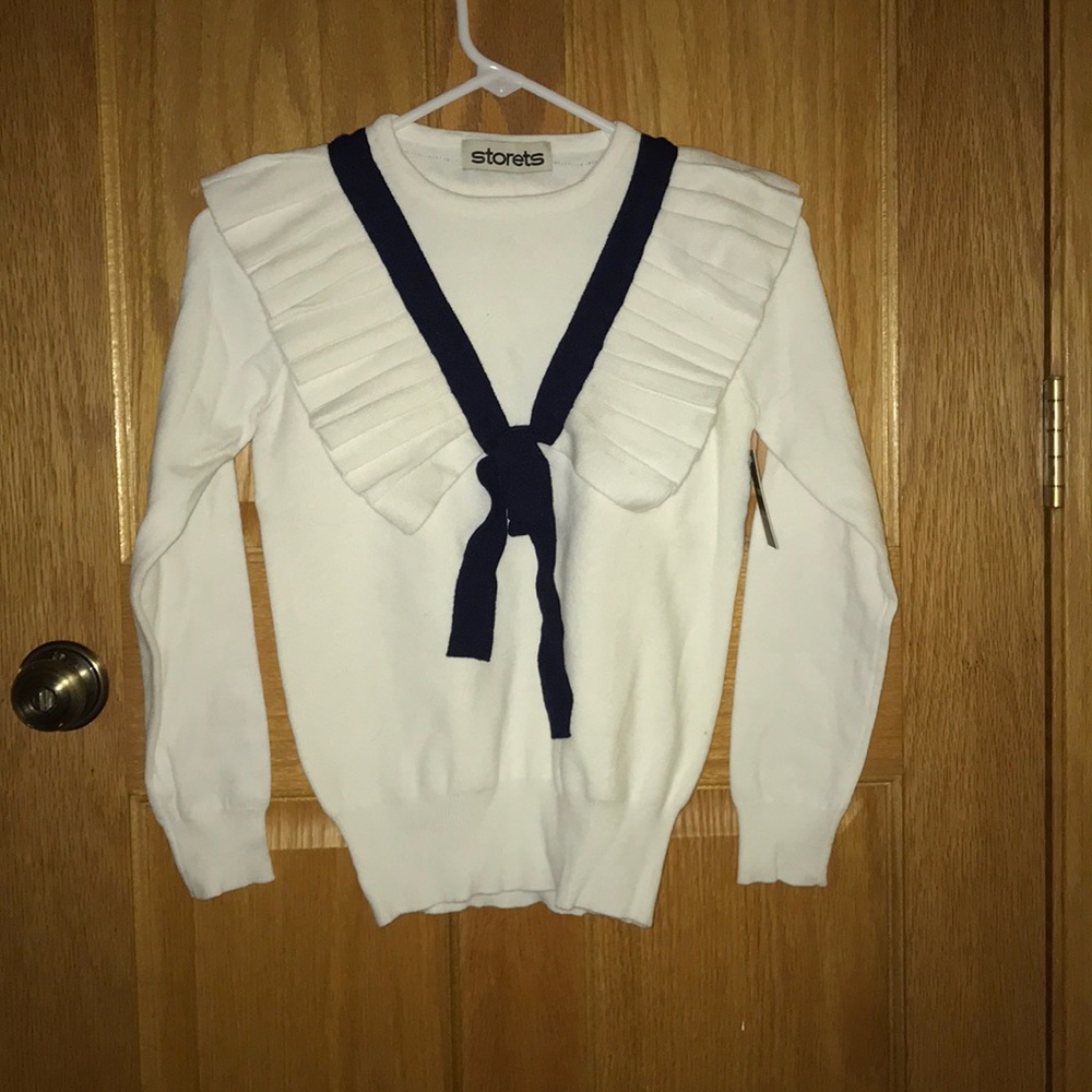 Storets White Knit Sweater